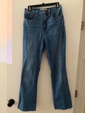 Madewell High Rise, Boot Cut Jeans